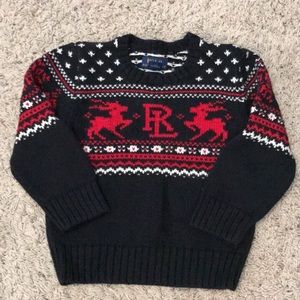 Ralph Lauren boys holiday sweater 4t